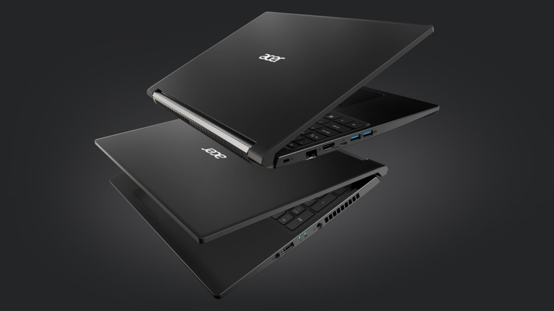 Acer Aspire gaming được trang bị đầy đủ cổng giao tiếp