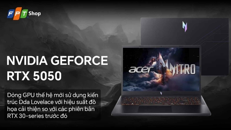 Hiệu năng mạnh mẽ với Core i7 Gen 13 và RTX 50 Series