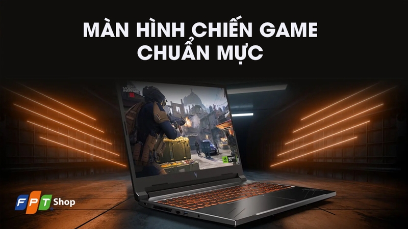 Laptop Nitro V ProPanel có chất lượng màn hình cao