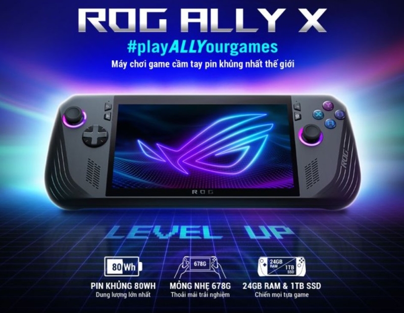 đánh giá asus rog ally x ảnh 1