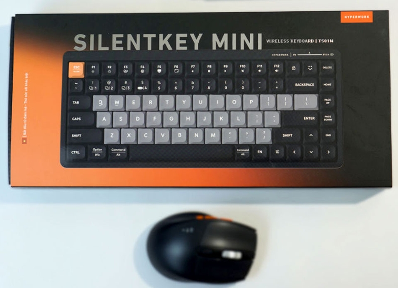 Đánh giá bàn phím HyperWork SilentKey Mini - 06