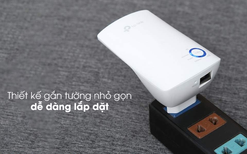 Việc lắp đặt thiết bị vô cùng đơn giản