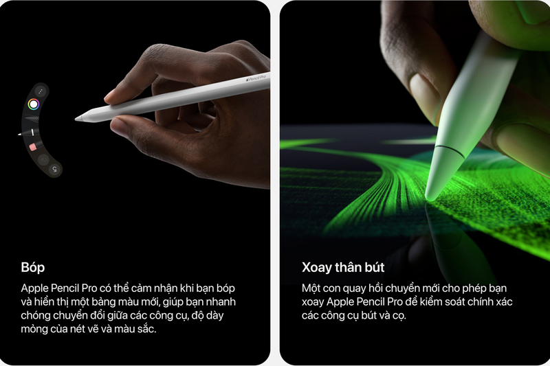 đánh giá bút cảm ứng apple pencil pro 3