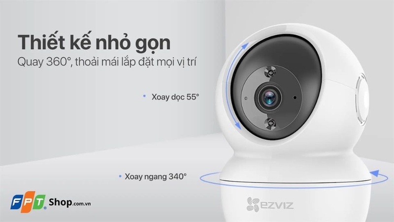 đánh giá camera giám sát IP 1080p EZVIZ CS-C6N 1