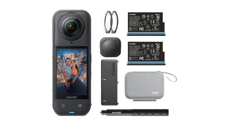 Đánh giá camera hành động Insta360 X5 Essentials Bundle 3