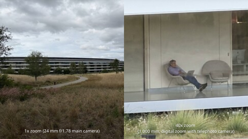 Khả năng zoom 40x