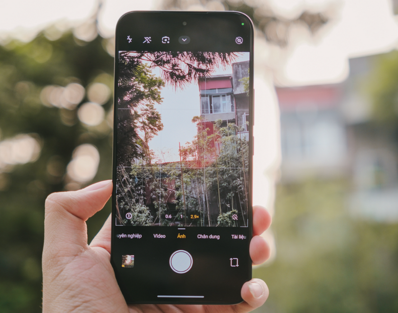Sự chênh lệch lớn ở camera góc siêu rộng (Ultrawide)