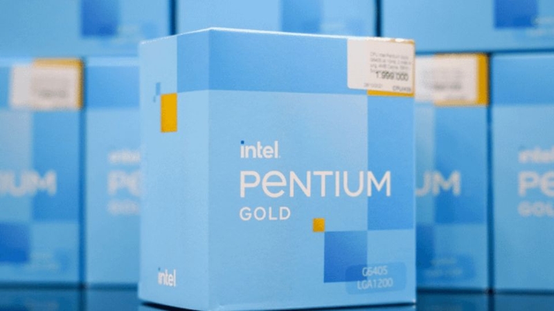 Đánh giá CPU Intel Pentium Gold G6405 4