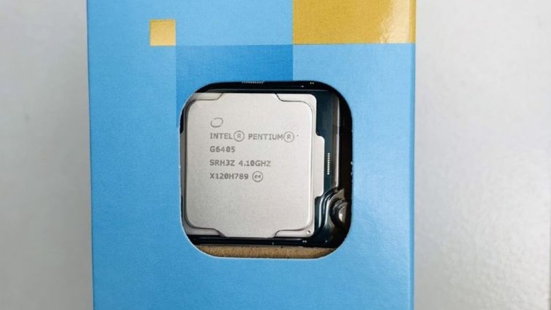 Đánh giá CPU Intel Pentium Gold G6405 5