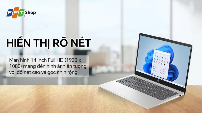 đánh giá laptop HP 14-ep1201TU ảnh 2
