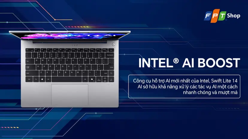 Đánh giá laptop Acer Swift Lite 14 AI SFL14-51M-56HS - hình 4