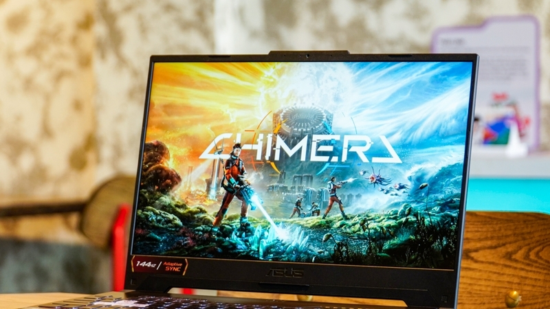 Màn hình có độ phân giải full HD cùng tần số quét 144Hz