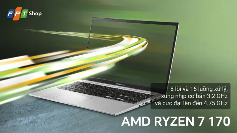 Đánh giá laptop ASUS VivoBook 15 M1502NAQ-BQ031W - hình 3