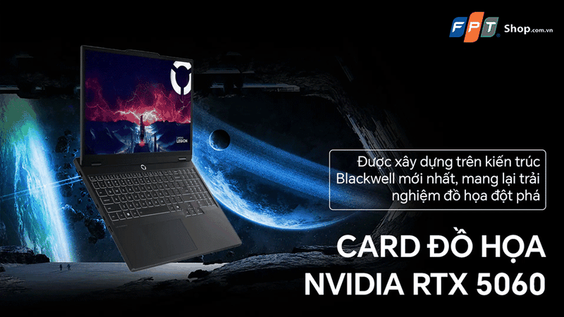 Lenovo Legion 5 15IRX10 83LY00HQVN cho trải nghiệm chơi game ấn tượng