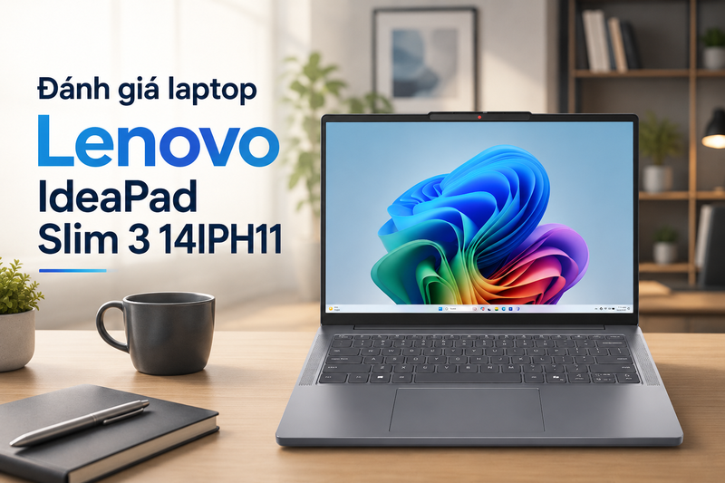 Đánh giá laptop Lenovo IdeaPad Slim 3 14IPH11 6