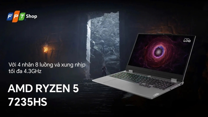 đánh giá laptop lenovo loq 15arp9 83jc007hvn ảnh 2