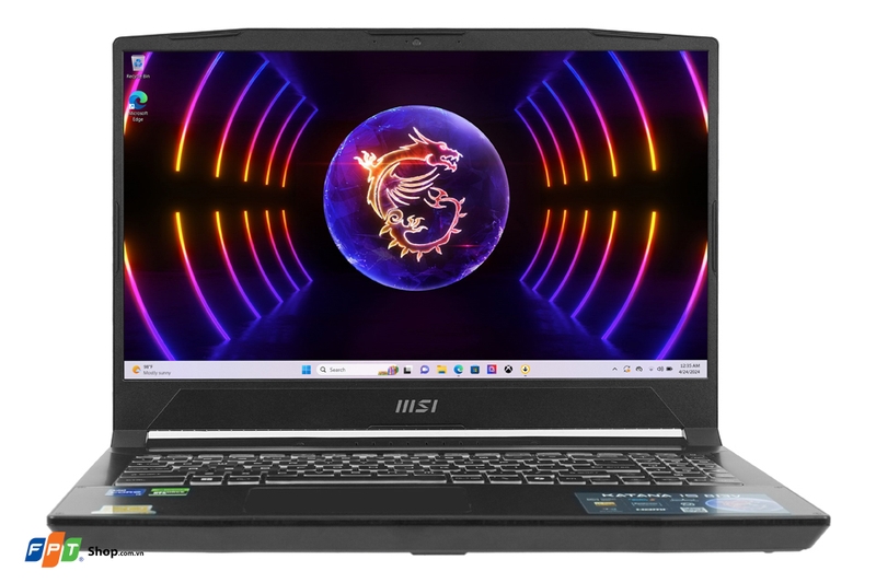 đánh giá laptop msi gaming katana 15 b13udxk-2412vn (ảnh 6)