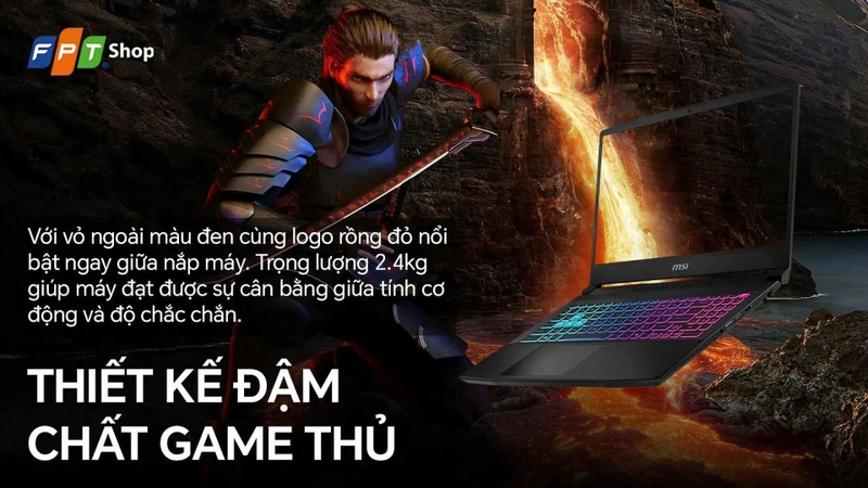 đánh giá laptop msi katana 15 hx b14wfk-267vn ảnh 1