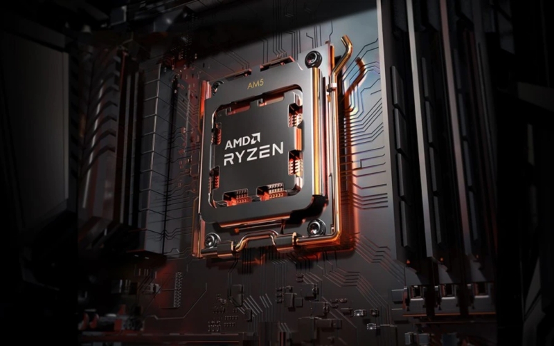 Hiệu năng xử lý mạnh mẽ với AMD Ryzen 5