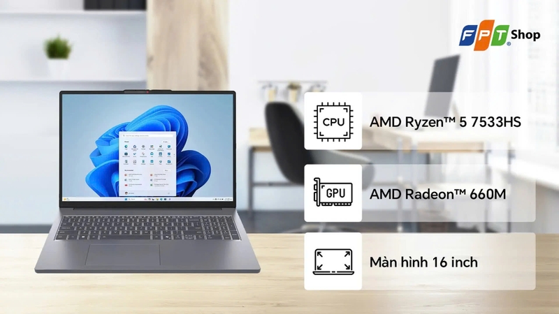 đánh giá lenovo ideapad slim 3 16arp10 ảnh 3