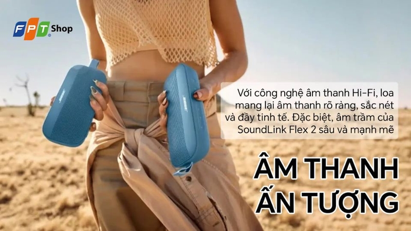 Đánh giá loa Bluetooth Bose SoundLink Flex 2 3
