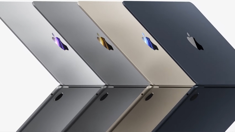 MacBook Air M3 sở hữu 4 gam màu thu hút