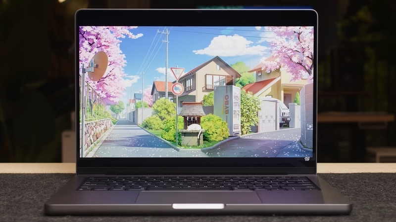 Màn hình sử dụng tấm nền Mini LED, độ phân giải 3024 x 1964 pixels cùng với tốc độ làm mới 120Hz