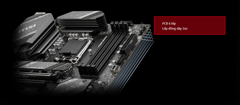 Đánh giá mainboard MSI B760 GAMING PLUS WIFI ảnh 8