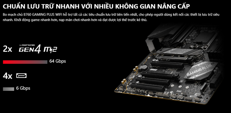 Đánh giá mainboard MSI B760 GAMING PLUS WIFI ảnh 13