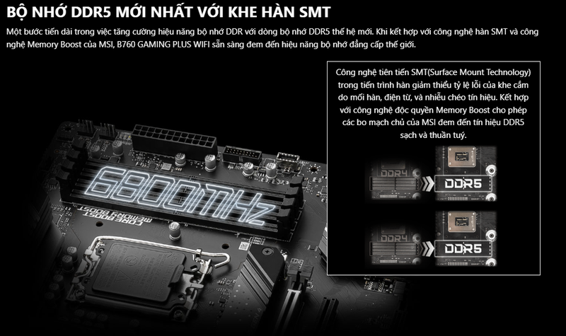 Đánh giá mainboard MSI B760 GAMING PLUS WIFI ảnh 14