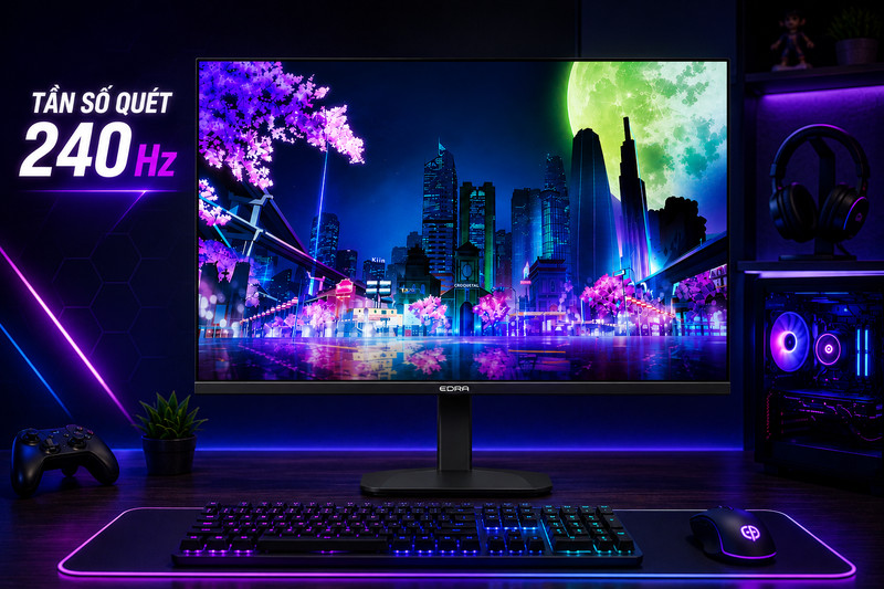 Đánh giá màn hình gaming EDRA EGM27F240G 27 inch 1