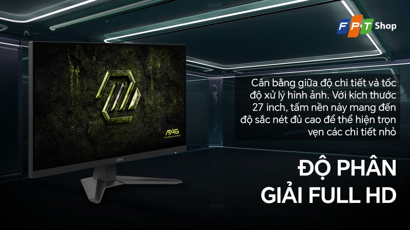 đánh giá Màn hình Gaming MSI MAG 272F X24 27 inch (ảnh 4)