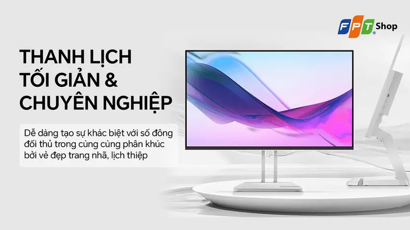 Ngoại hình tinh tế, tạo điểm nhấn cho góc làm việc
