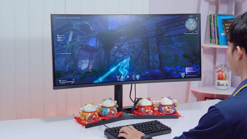Những chuyển động trong game được thể hiện mượt mà trên màn hình Yunsi