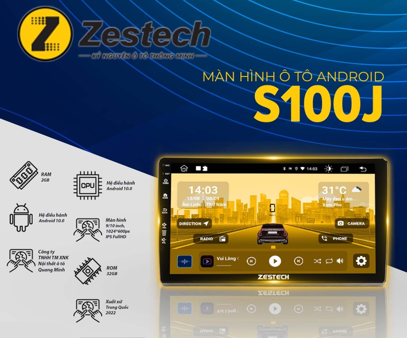 đánh giá màn hình Zestech S100J - Hình 1