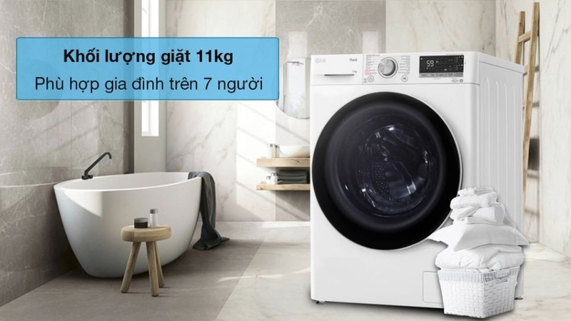 đánh giá máy giặt LG FV1411S4WA 2