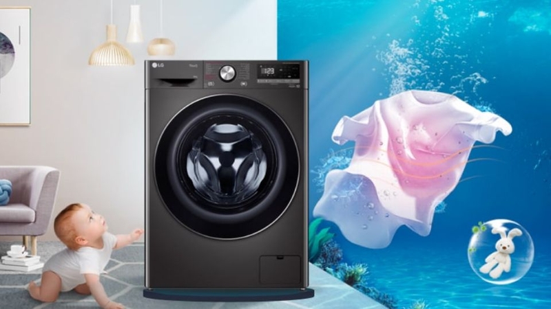 đánh giá máy giặt LG FV1414S3BA 5
