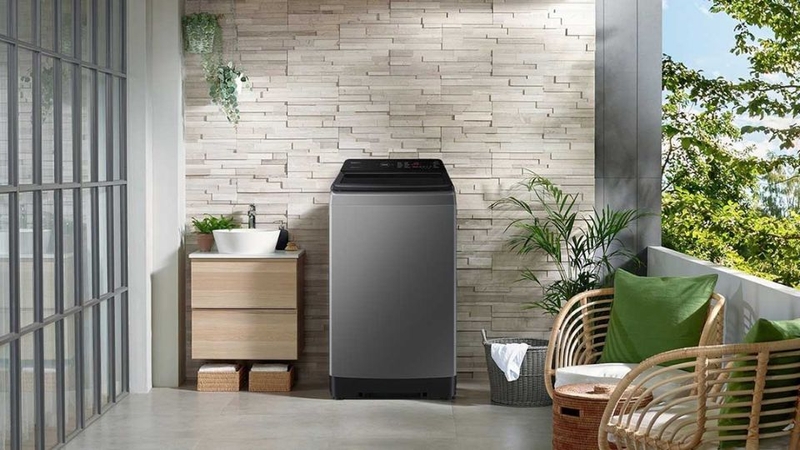 đánh giá máy giặt Samsung WA95CG4545BDSV 1