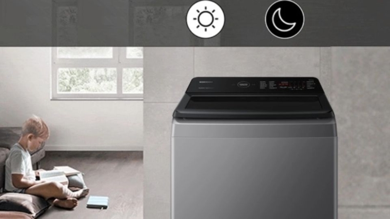 đánh giá máy giặt Samsung WA95CG4545BDSV 4