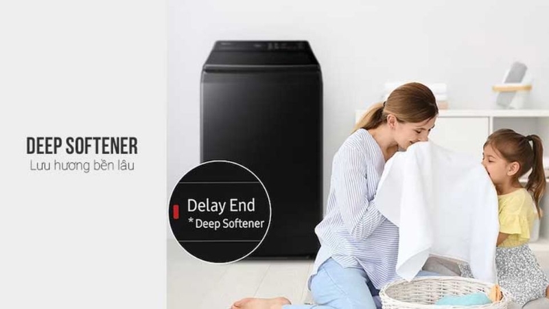 đánh giá máy giặt Samsung WA95CG4545BDSV 5