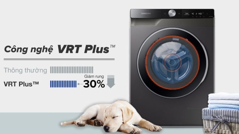 đánh giá máy giặt Samsung WW10T634DLX/SV 4