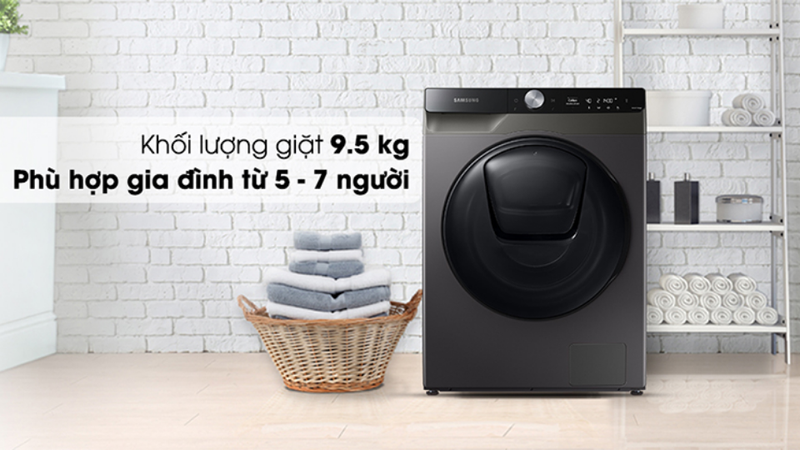 Đánh giá máy giặt Samsung WD95T754DBX/SV 5