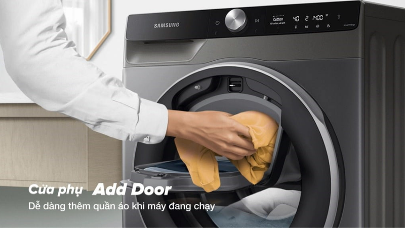 Đánh giá máy giặt Samsung WD95T754DBX/SV 6