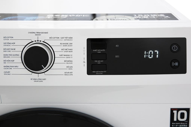 đánh giá máy giặt Toshiba hình 3