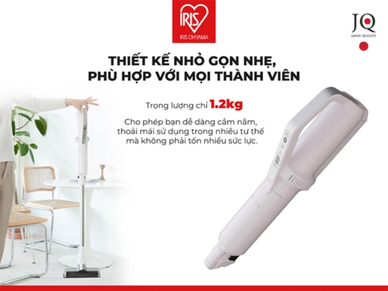  Đánh giá máy hút bụi Iris Ohyama - 05