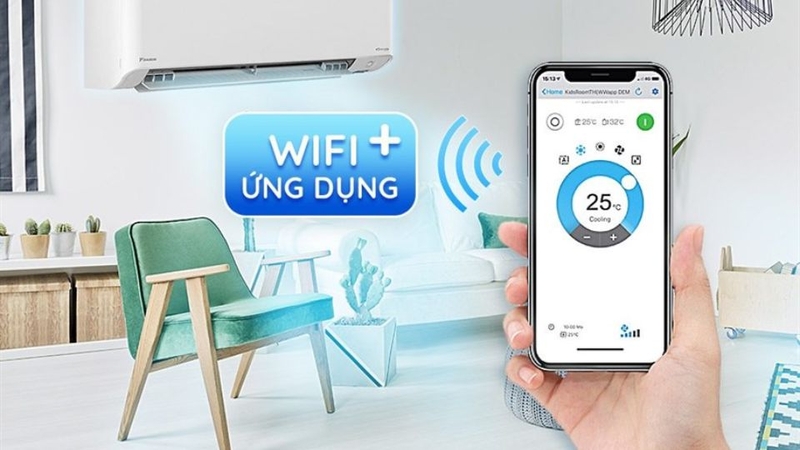 Điều khiển trên smartphone tiện lợi