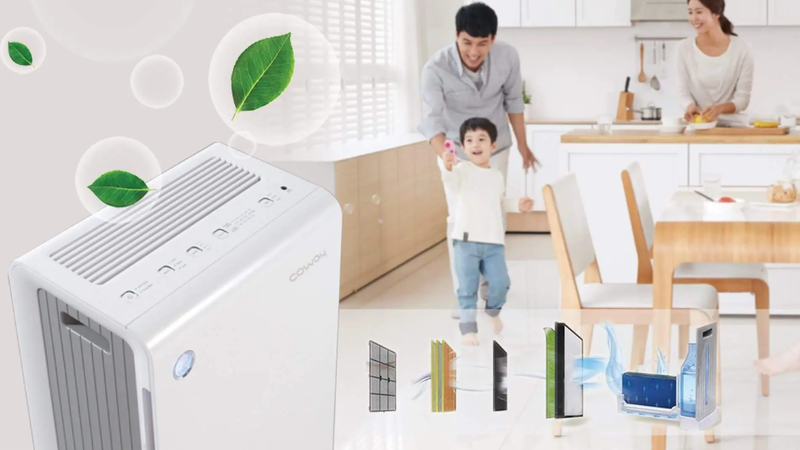 Đánh giá máy lọc không khí Coway 6