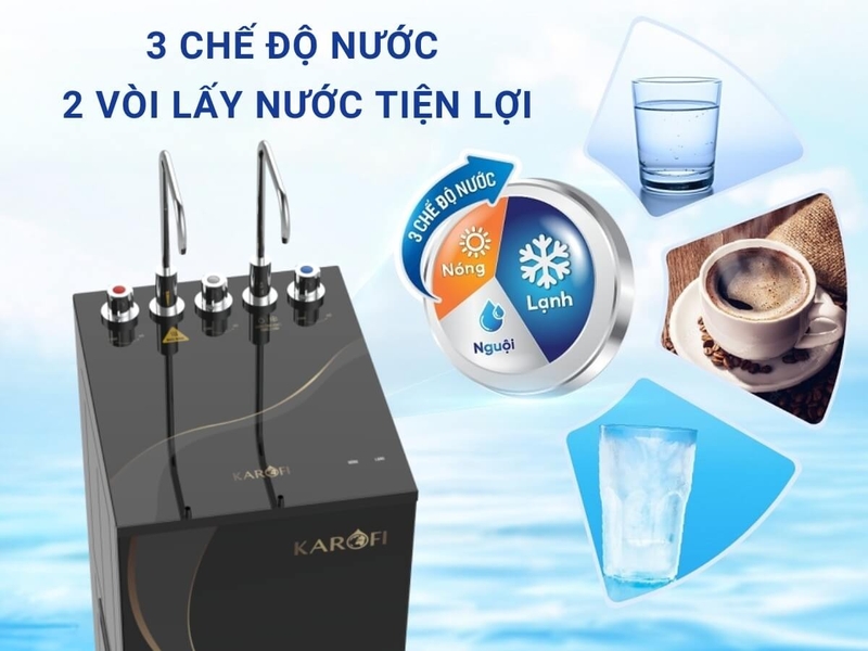 đ&aacute;nh gi&aacute; m&aacute;y lọc nước Karofi D66S Pro 3