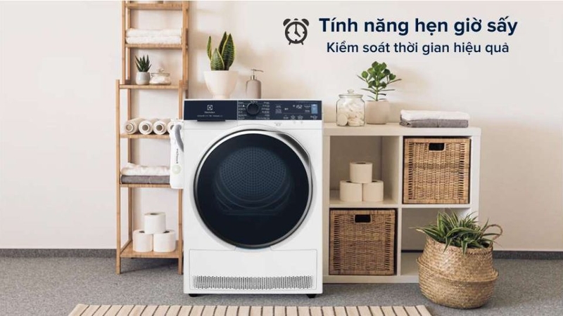 đánh giá máy sấy quần áo Electrolux EDH803Q7WB 5