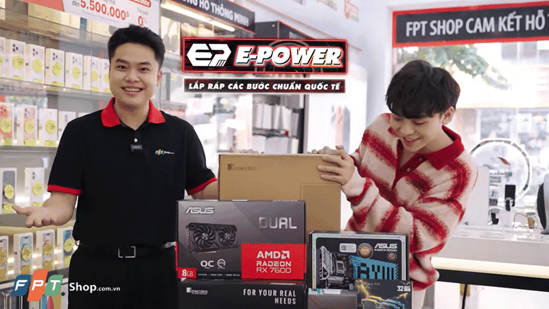FPT Shop là điểm bán máy tính để bàn E-Power uy tín hàng đầu